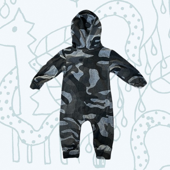 Camo Baby Coverall - Picture 2 of 2